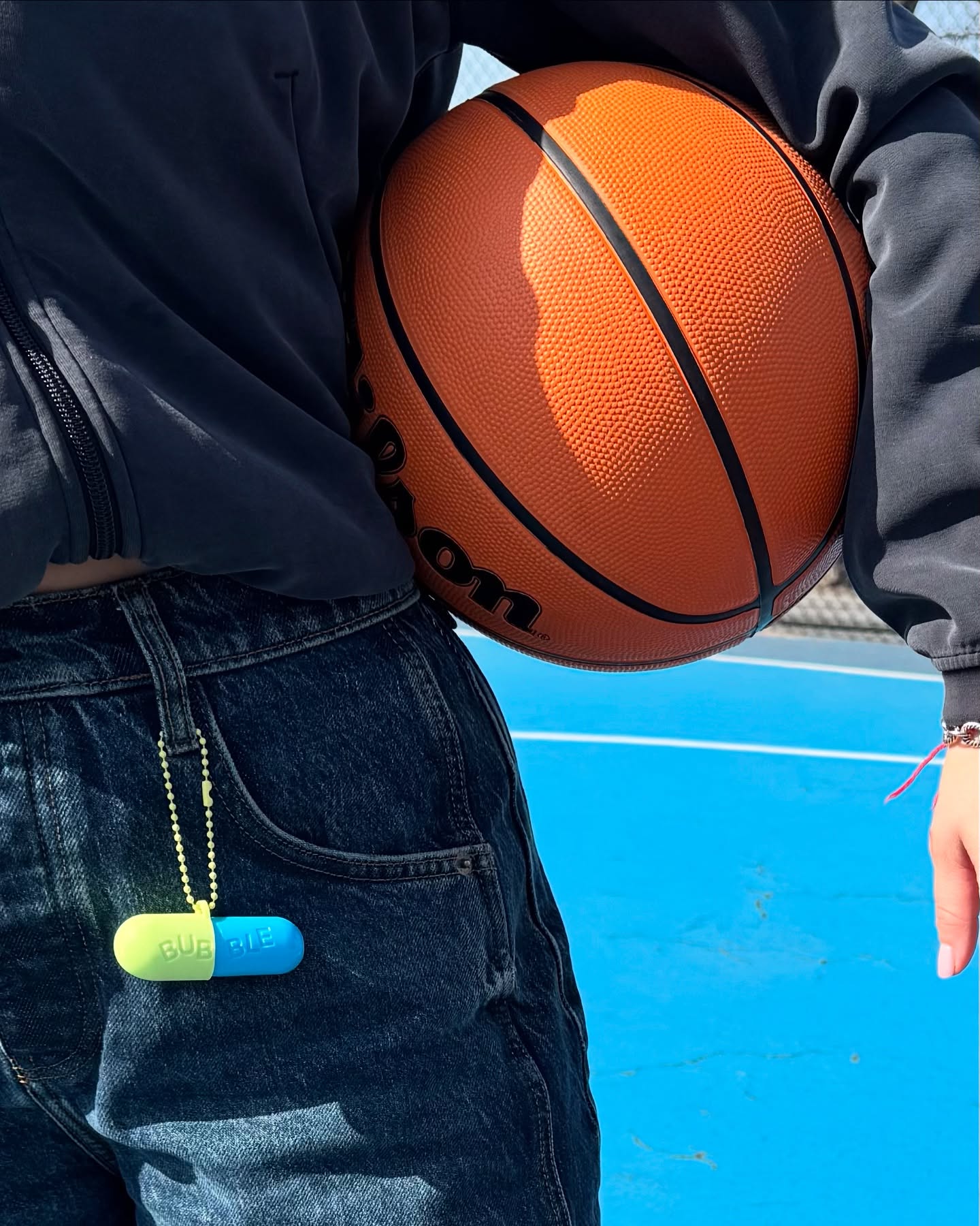 Instagram post by @bubbleoncampus for hellobubble.com. Caption reads: 🏀BUBBLE’S GOING ON TOUR! We’re popping up with....
