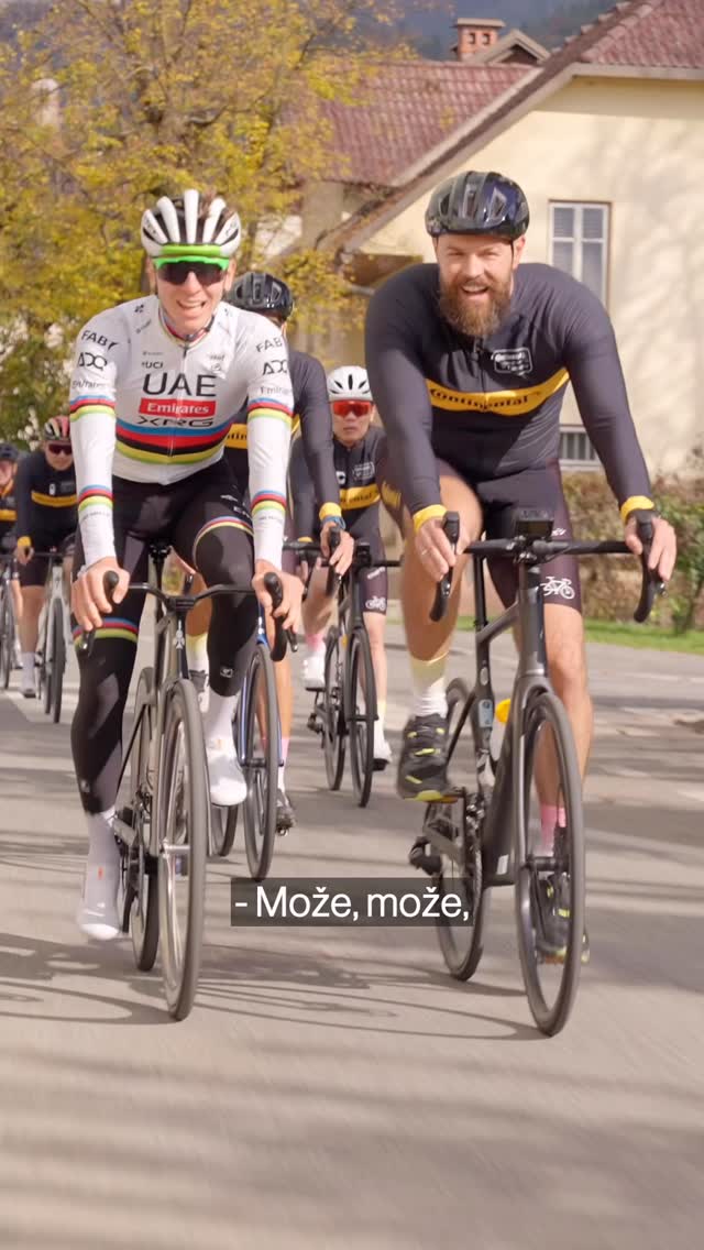 Instagram post by @radovankovac_izazoviavanturu for Continental Reifen. Caption reads: Vozio sam bicikl sa najboljim biciklistom na svetu....