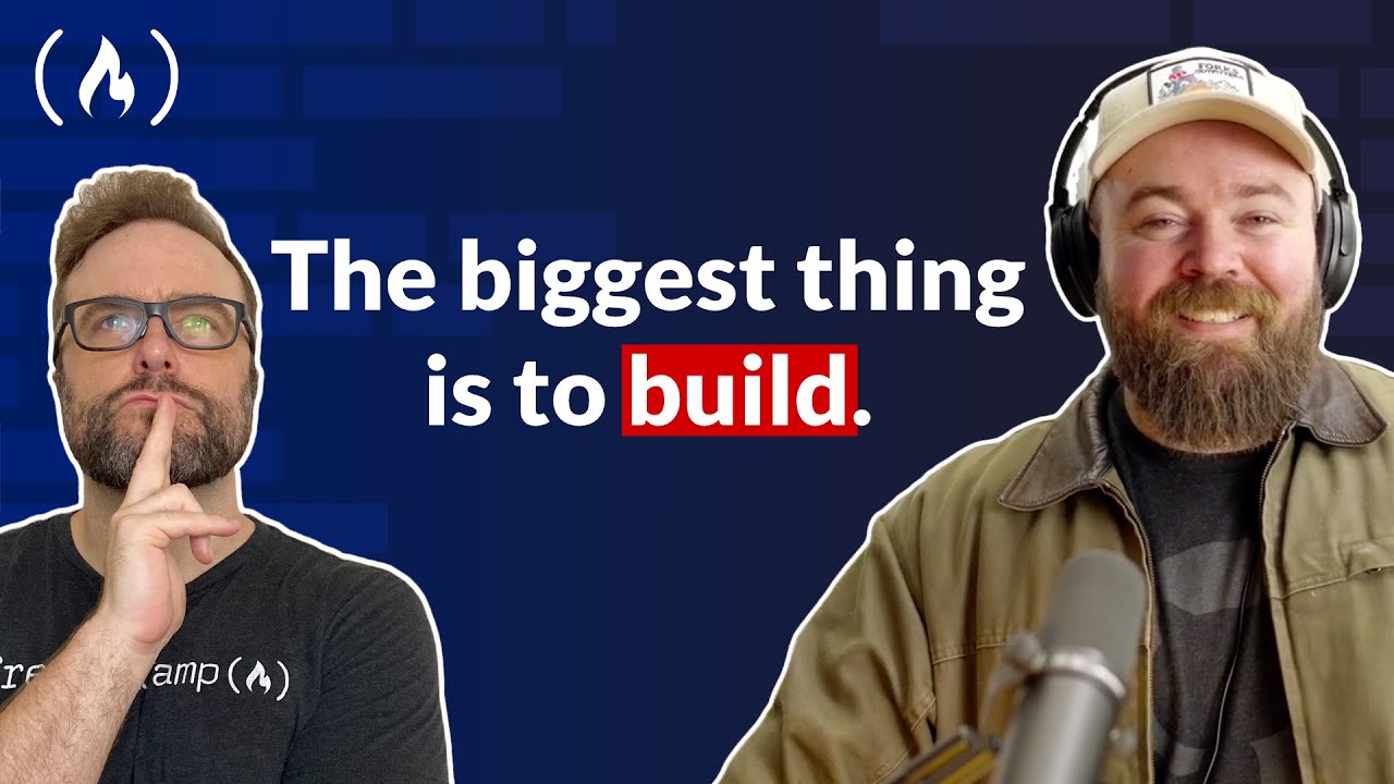 YouTube post by @freecodecamp for Zion Affordable Website Designing. Caption reads: From drop-out to software architect with Jason....
