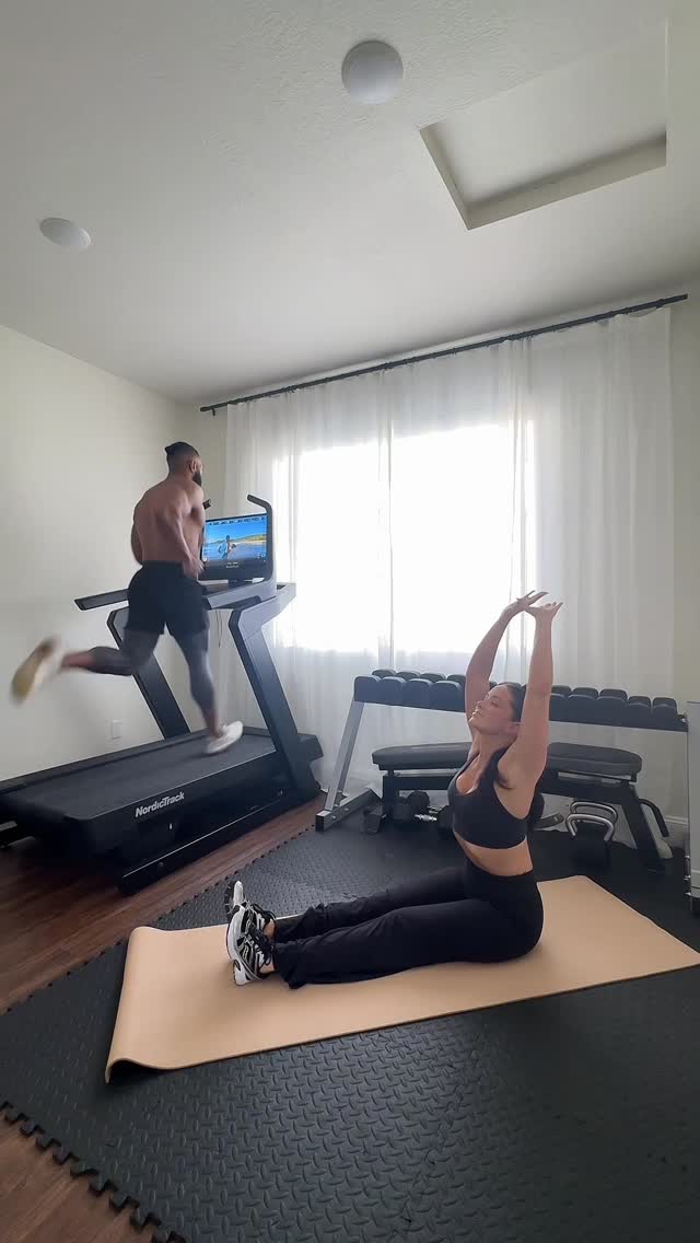 Instagram post by @shailey_ for NordicTrack. Caption reads: Do you take an active recovery day? We feel best....