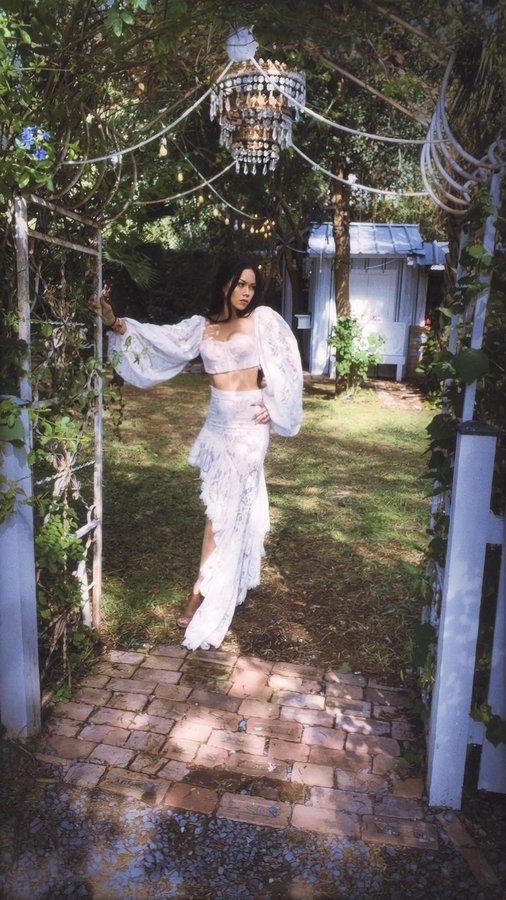 Instagram post by @kaanuhea for BRONXANDBANCO. Caption reads: ~Siren in the Garden of Eden~
I’ve planted my....