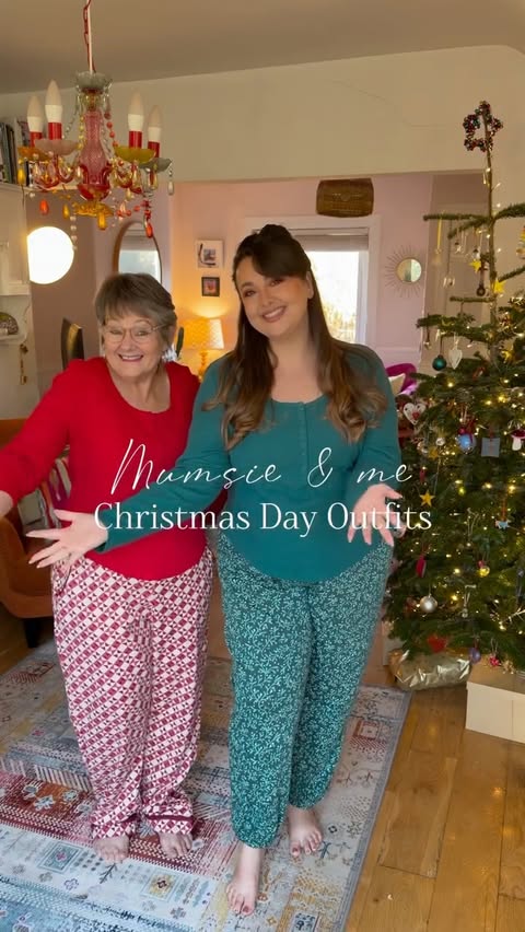 Instagram post by @curves.and.campervans.cornwall for FatFace. Caption reads: Christmas is all about spending quality time with....