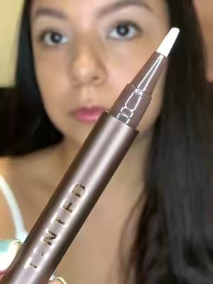 TikTok post by @cassiemua for LIVE TINTED. Caption reads: gifted by Live Tinted Brightens, smooths, and....