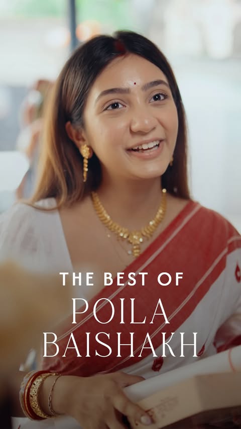 Instagram post by @reel_ananya for Everest Spices. Caption reads: [...] #BengaliNewYear #Noboborsho EverestSpices.