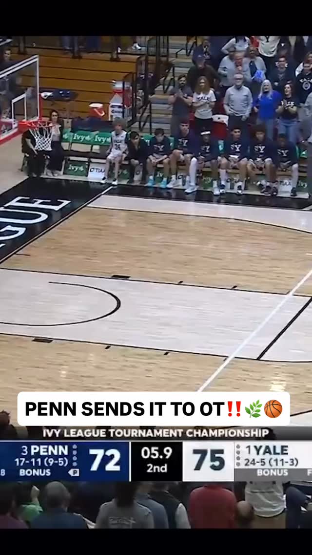 Instagram post by @ivyleague for TIAA. Caption reads: [...] THIS IS IVY MADNESS‼️🌿🏀 #IvyMadness |....