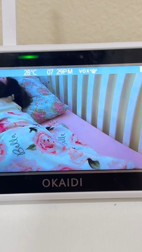 Instagram post by @zeynohomesandgarden for HelloBaby. Caption reads: 👀 Keep an eye on your little one with the magical....