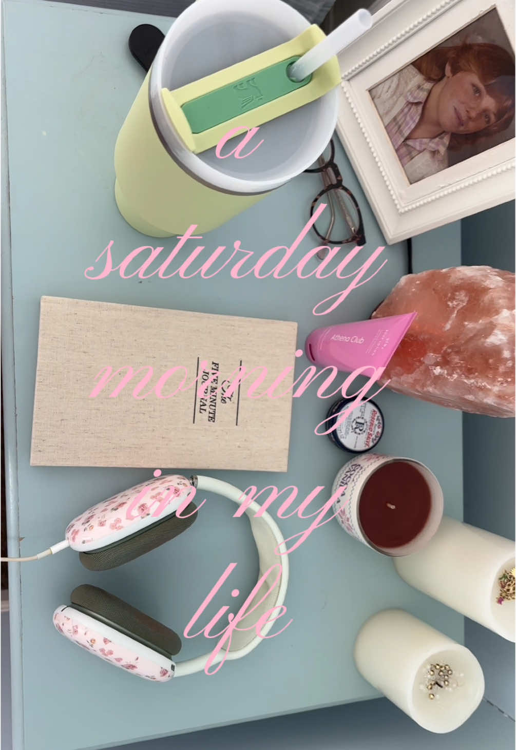 TikTok post by @lavendercashewmilklatte for nutpods. Caption reads: a slow saturday morning in my life!! love you....