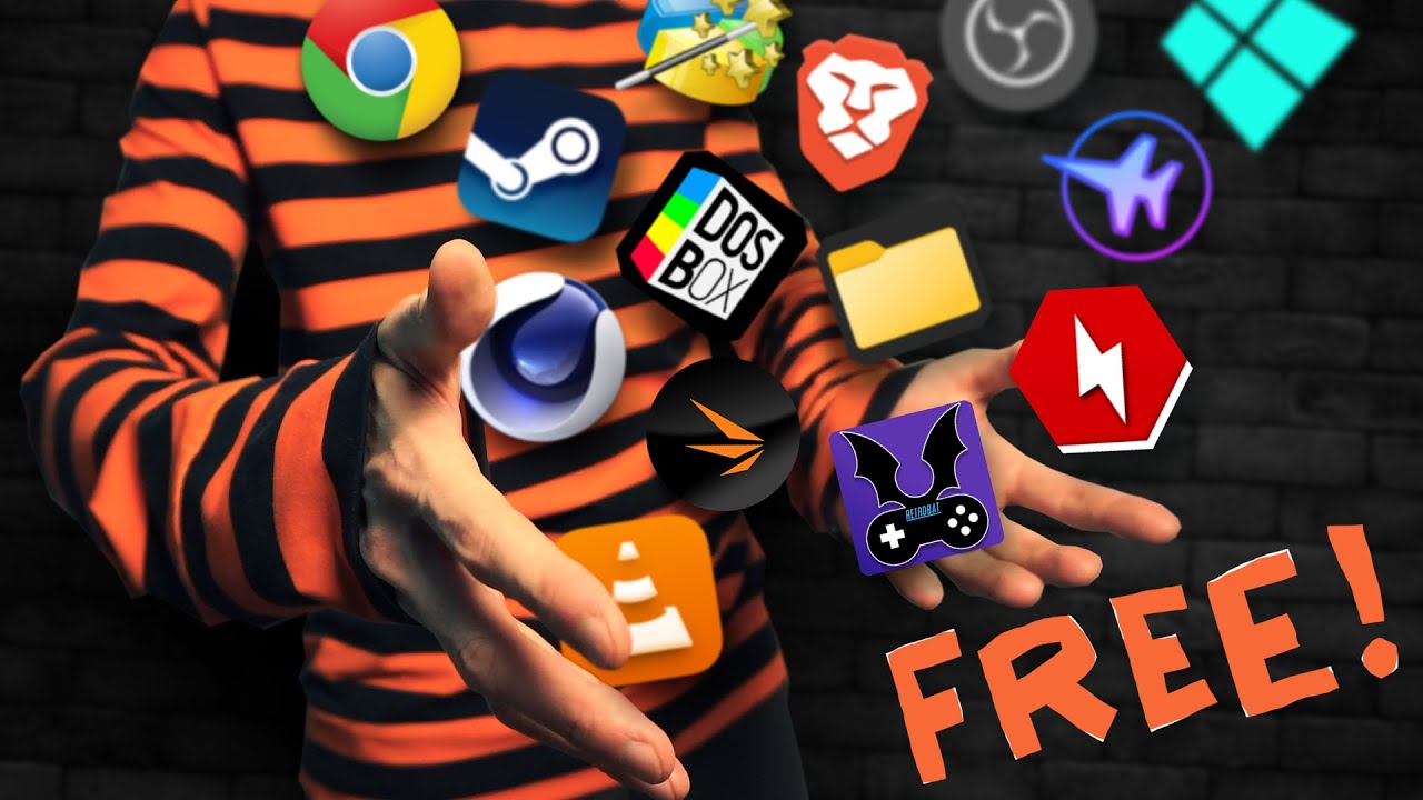 YouTube post by @TechDweeb for Newegg. Caption reads: The Software I Install on EVERY PC!.