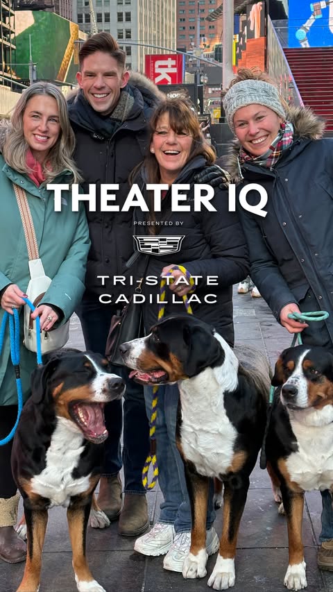 Instagram post by @ny1 for Cadillac. Caption reads: [...] IQ challenge. Presented by....