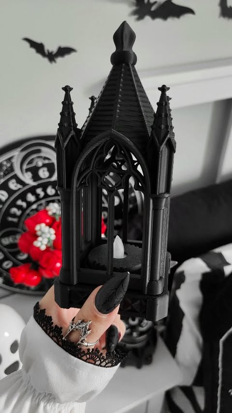 Instagram post by @_mystic_moon_witch for REGALROSE.com. Caption reads: 𝔐𝔶 𝔫𝔢𝔴 ℭ𝔞𝔱𝔥𝔢𝔡𝔯𝔞𝔩 𝔗𝔢𝔢𝔩𝔦𝔤𝔥𝔱....