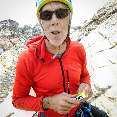 Instagram post by @clmbrlifr for GU Energy Labs. Caption reads: [...] the last few years I’ve worked with GU....