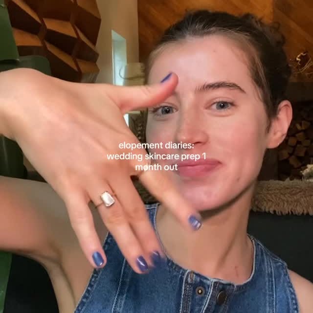 Instagram post by @katedavidsun for Sky Organics. Caption reads: The most important part of my elopement prep is....