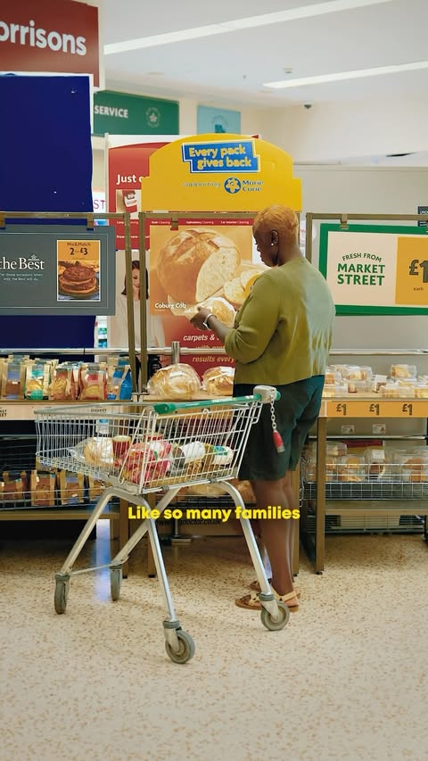 Instagram post by @theeshuns for Morrisons. Caption reads: [...] with me. For this special cause, Morrisons....