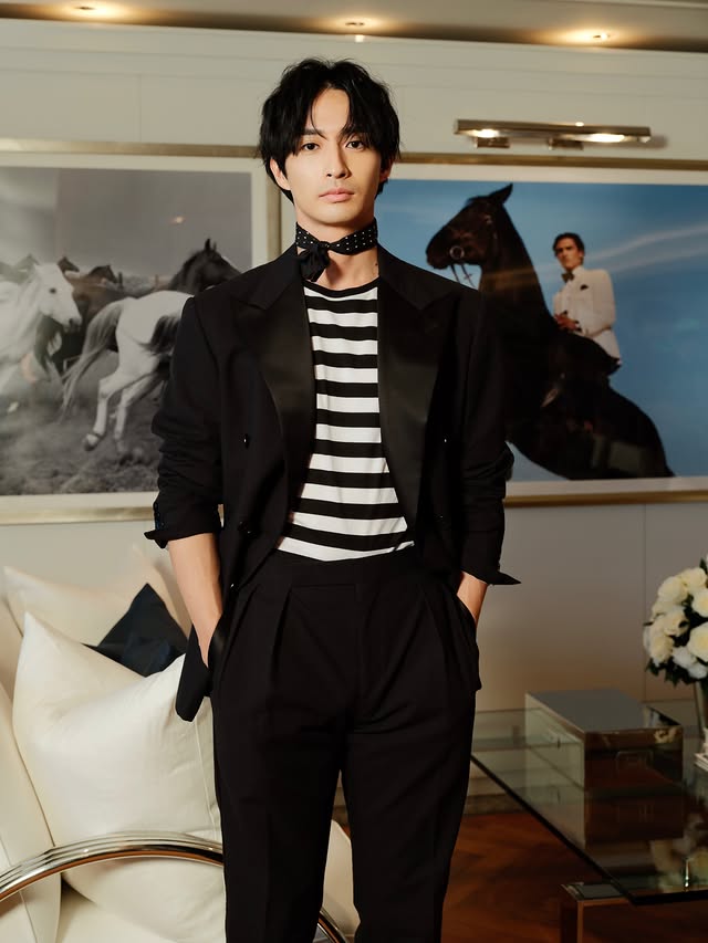 Instagram post by @robin_officialjp for Ralph Lauren. Caption reads: I had the pleasure of attending the Ralph Lauren....