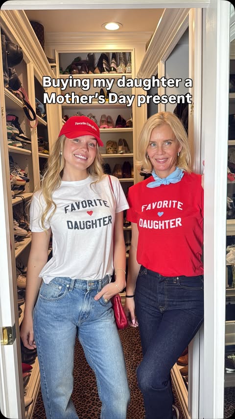 Instagram post by @andreaschroder1 for Favorite Daughter. Caption reads: Surprising my daughter with a special pre Mother’s....