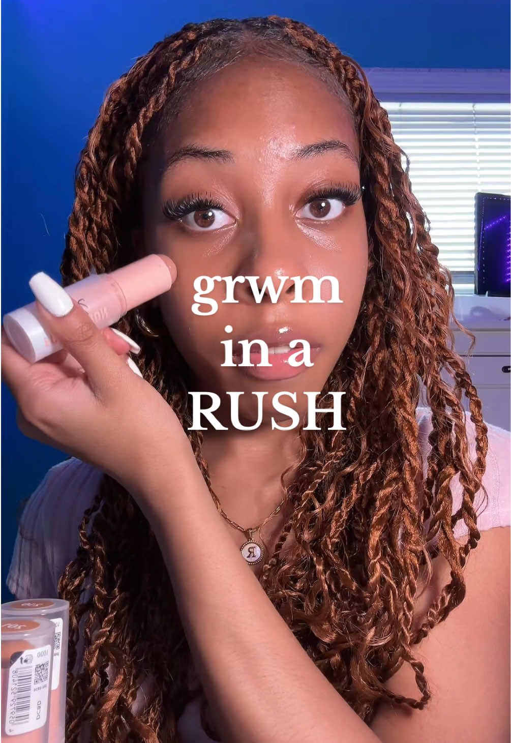 TikTok post by @grwmforpookies for Essence Cosmetics. Caption reads: #essencepartner the newest secret to finishing....