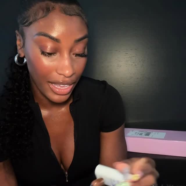 Instagram post by @charokee.gabrela for Keys Soulcare. Caption reads: Unbox some pr packages with me, this was a good....