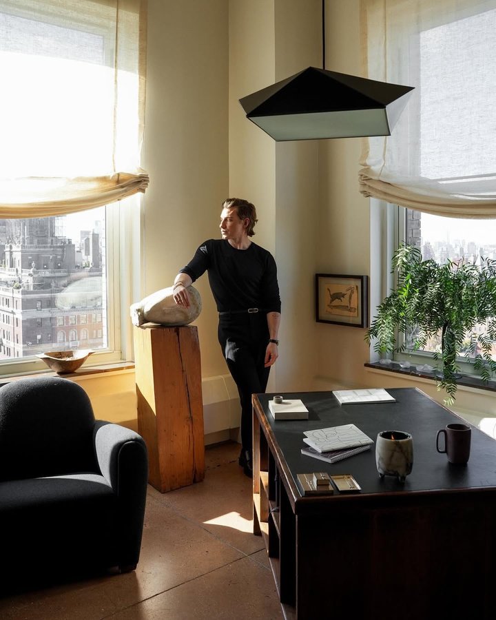 Instagram post by @jeremiahbrent for Paper Source. Caption reads: Introducing my newest collection with @papersource....