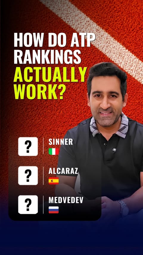 Instagram post by @suhailchandhok for FanCode. Caption reads: Think ATP rankings are just about who’s the best....