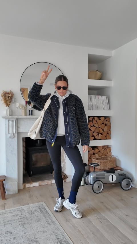 Instagram post by @prunella_poppy for Vivi Mari. Caption reads: [...] this reversible bomber jacket from....