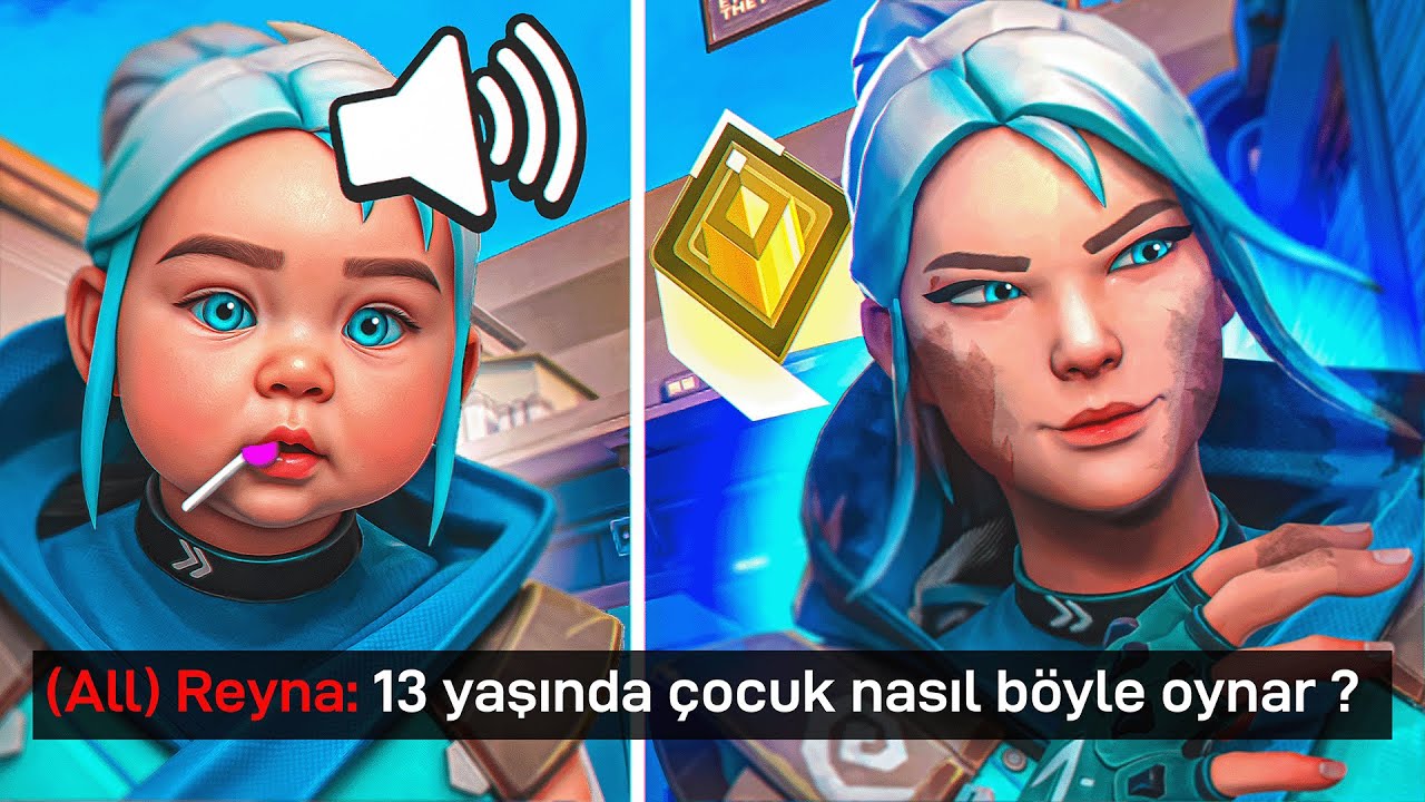YouTube post by @overdosevl for Kick. Caption reads: TR Sunucusunda ÇOCUK SESİ ile TAKIMI TAŞIDIM!....