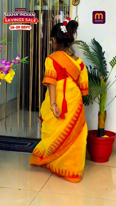 Instagram post by @nitya_mahto_d for Wishlink. Caption reads: [...] rahi h on 19th - 20th sep. @meeshoapp....