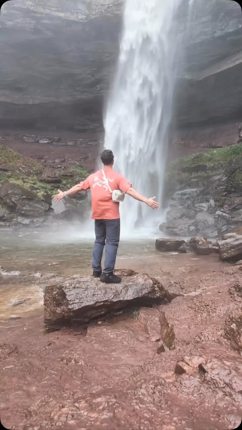 Instagram post by @forzag for Zappos. Caption reads: Day 2: @zappos COLLECTIVE hits Kaaterskill Falls,....