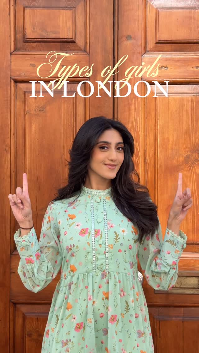 Instagram post by @saima_.i for Sowears. Caption reads: Which one are you?🤭 

Serving looks ft @sowears....