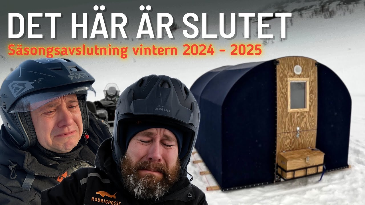 YouTube post by @RODINGFROSSA for Deepersonar. Caption reads: THIS IS THE END - Season finale winter 2024-2025.