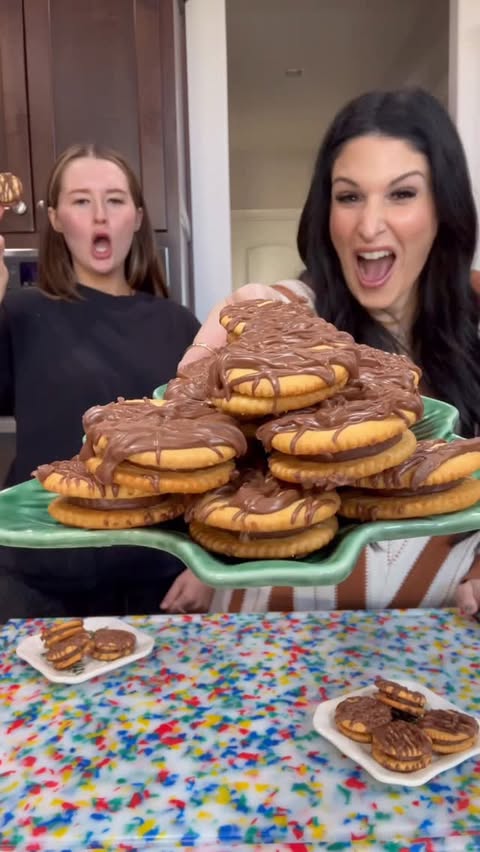 Instagram post by @cookiterica for RITZ Crackers. Caption reads: ⭐️RECIPE⭐️ BILLION DOLLAR COOKIES- using....