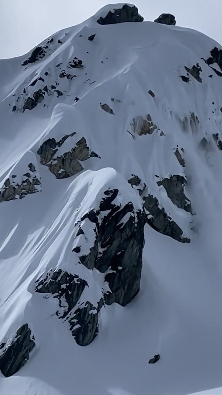 Instagram post by @betterthanthepolice for thenorthface. Caption reads: Shoulda tricked it 😅
🎥 @coultonconway 
#missit....