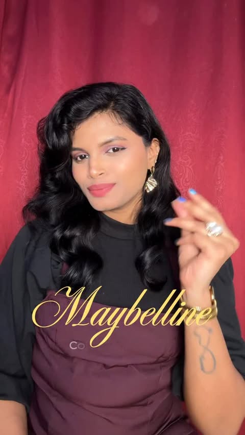 Instagram post by @boss_betty_blogmom for Maybelline New York. Caption reads: [...] long lasting!! ✨✨💕 #maybelline....