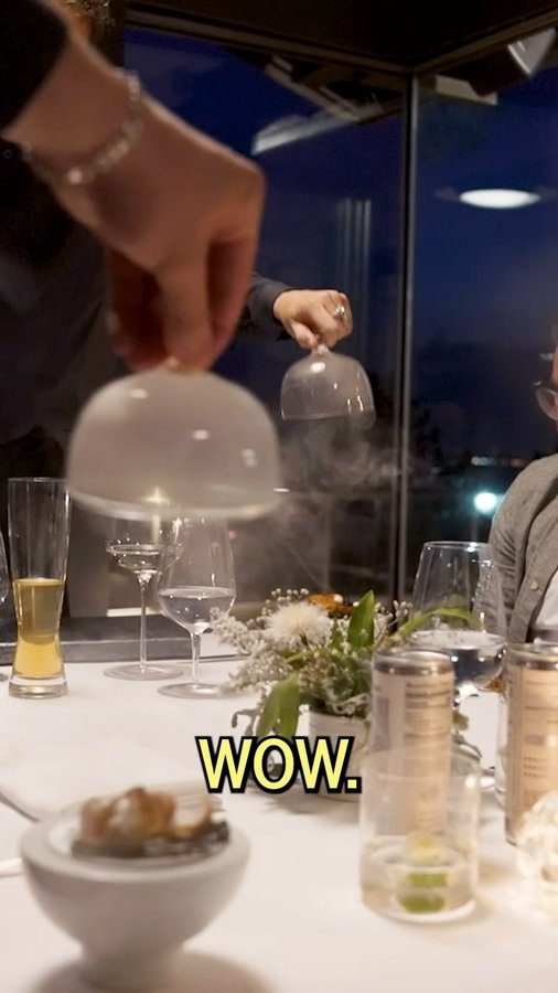 Instagram post by @sortedfood for Visit The USA. Caption reads: AD | Could Barry’s final meal at the stunning....