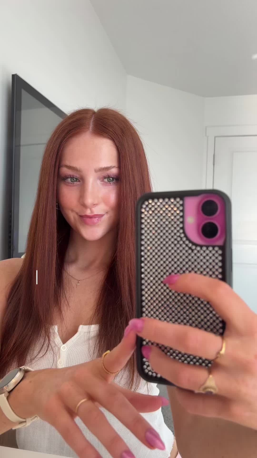 TikTok post by @macymelzer for Physicians Formula. Caption reads: [...] @Rare Beauty @e.l.f. Cosmetics @Physicians....