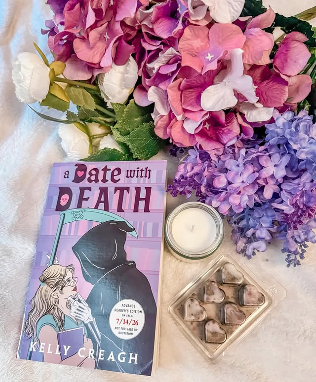 Instagram post by @bookish.bai for Gallery Books Group. Caption reads: BOOK SPOTLIGHT: A Date with Death by Kelly Creagh....
