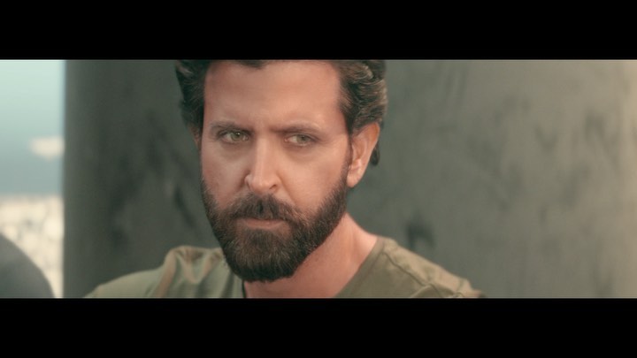 Instagram post by @hrithikroshan for Burj Khalifa by Emaar. Caption reads: The peak of your fear, is actually the peak....