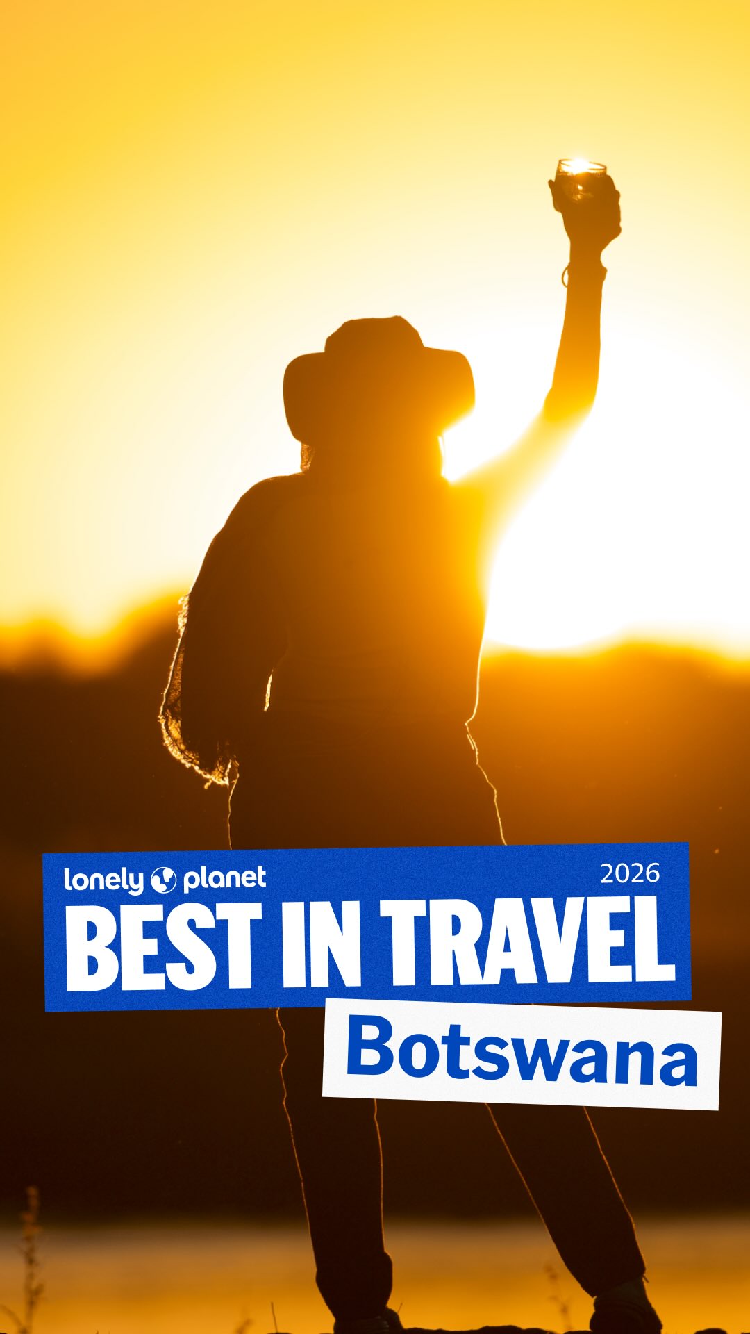 Instagram post by @mphosebina for Lonely Planet. Caption reads: NOW ENTERING: BOTSWANA

Start with Africa’s....