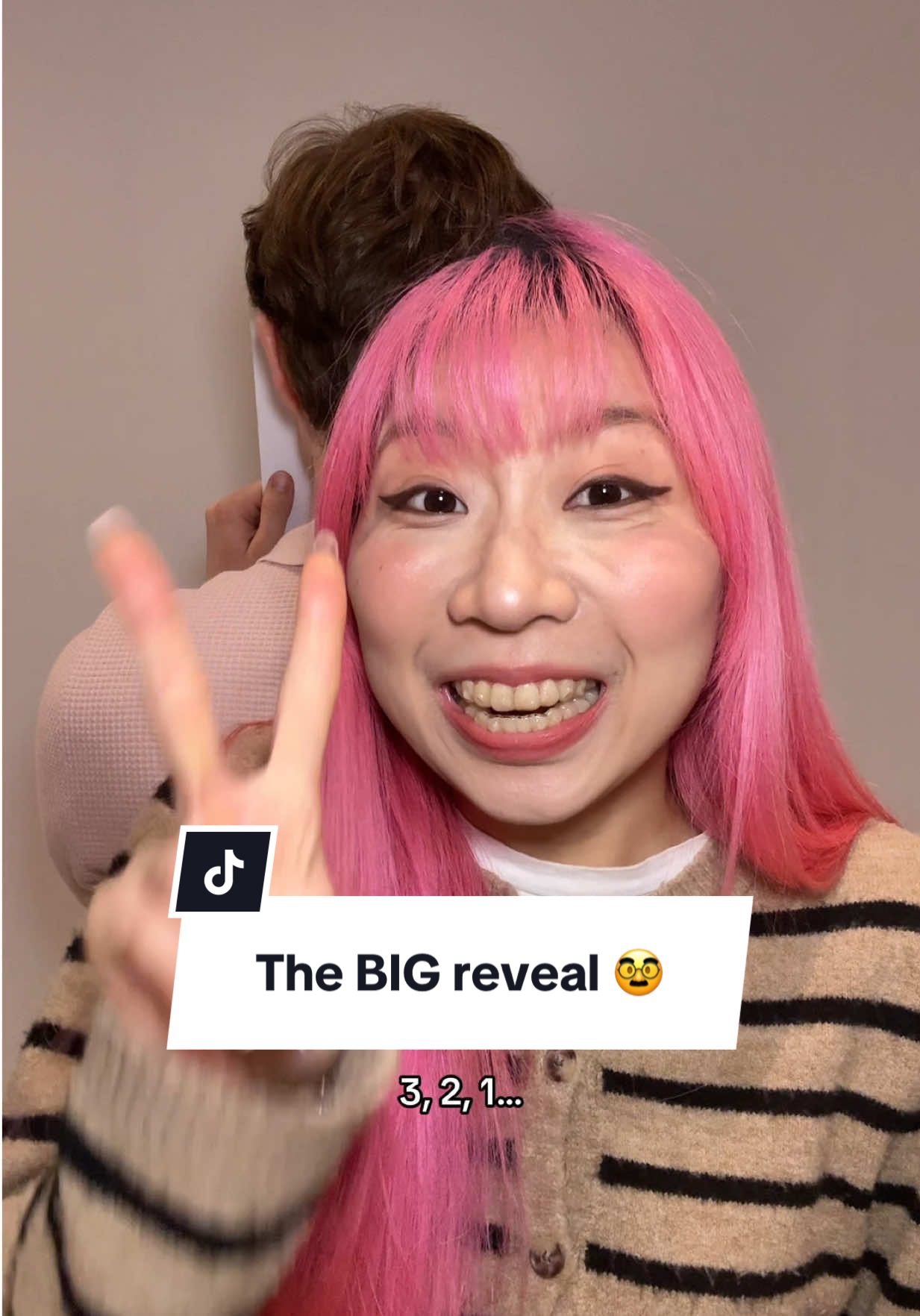 TikTok post by @yinrun_hello for Movember. Caption reads: [...] 🥸You did it! You all raised £1M for....