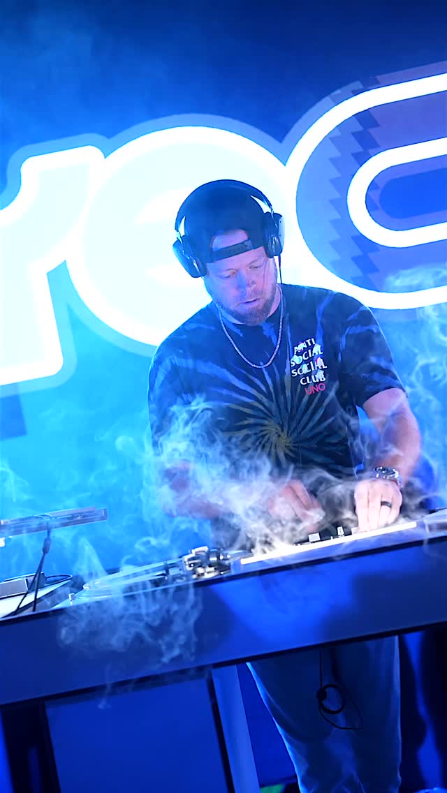 Instagram post by @djeyecon for ROLEX. Caption reads: This year at @djxshowofficial we turned the....