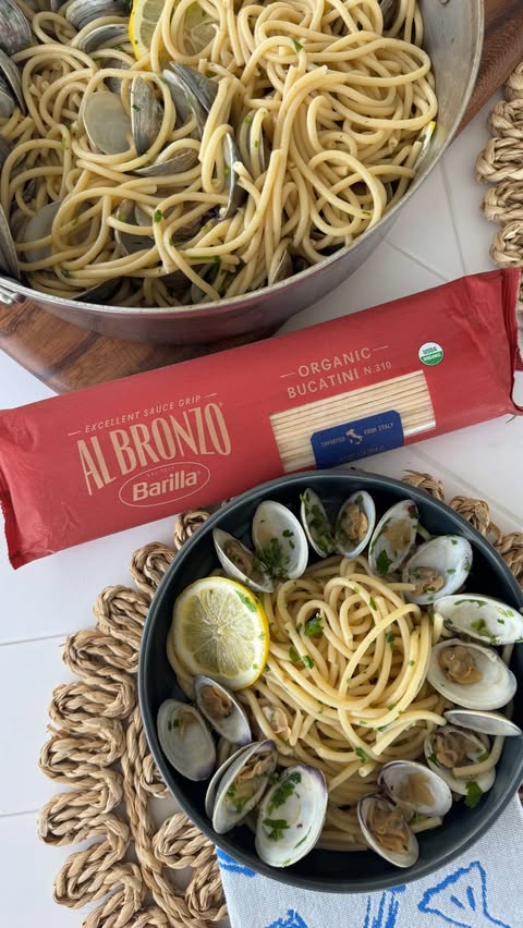 Instagram post by @thefooddragon for Barilla. Caption reads: [...] feel special I’m using Al Bronzo by....