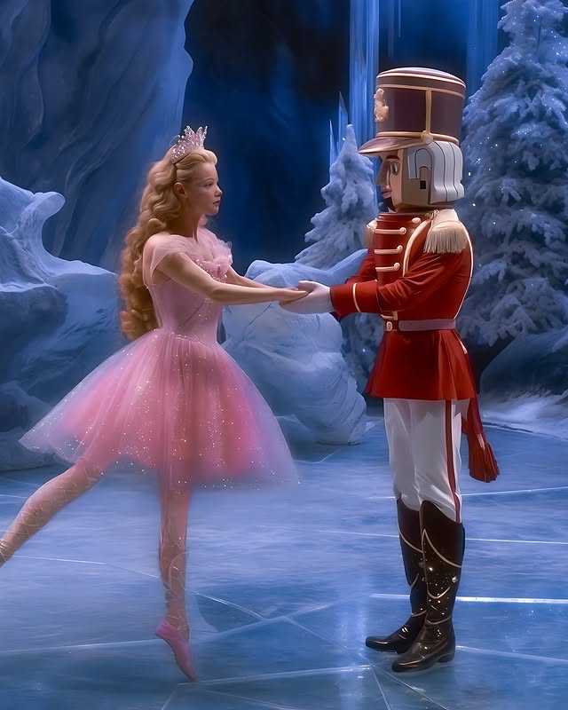 Instagram post by @wearearada for Barbie. Caption reads: Barbie in the Nutcracker🩰🎄🐁

@barbie....