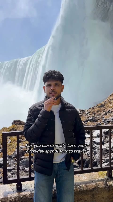 Instagram post by @travelmowgly for Neo Financial. Caption reads: #ad ✈️🇨🇦 if you’re paying full price for flights....