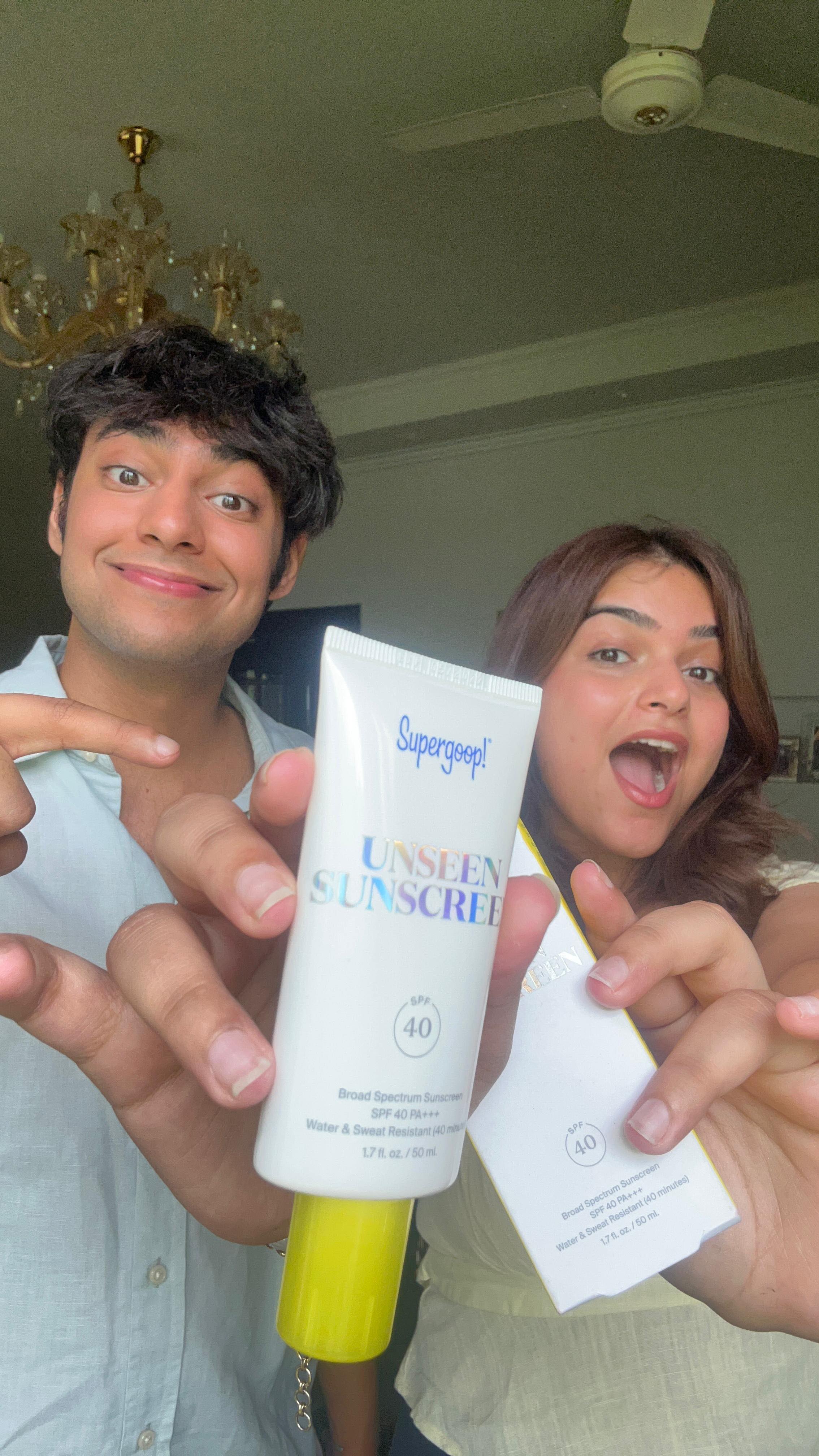 Instagram post by @itspalakandmahir for Nykaa. Caption reads: We expose each other’s secrets — not our skin....