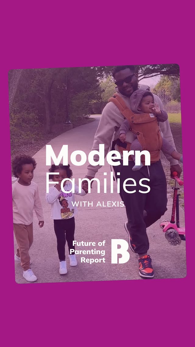 Instagram post by @alexiskristiana for The Bump. Caption reads: [...] modern parenthood! To learn more, read The....