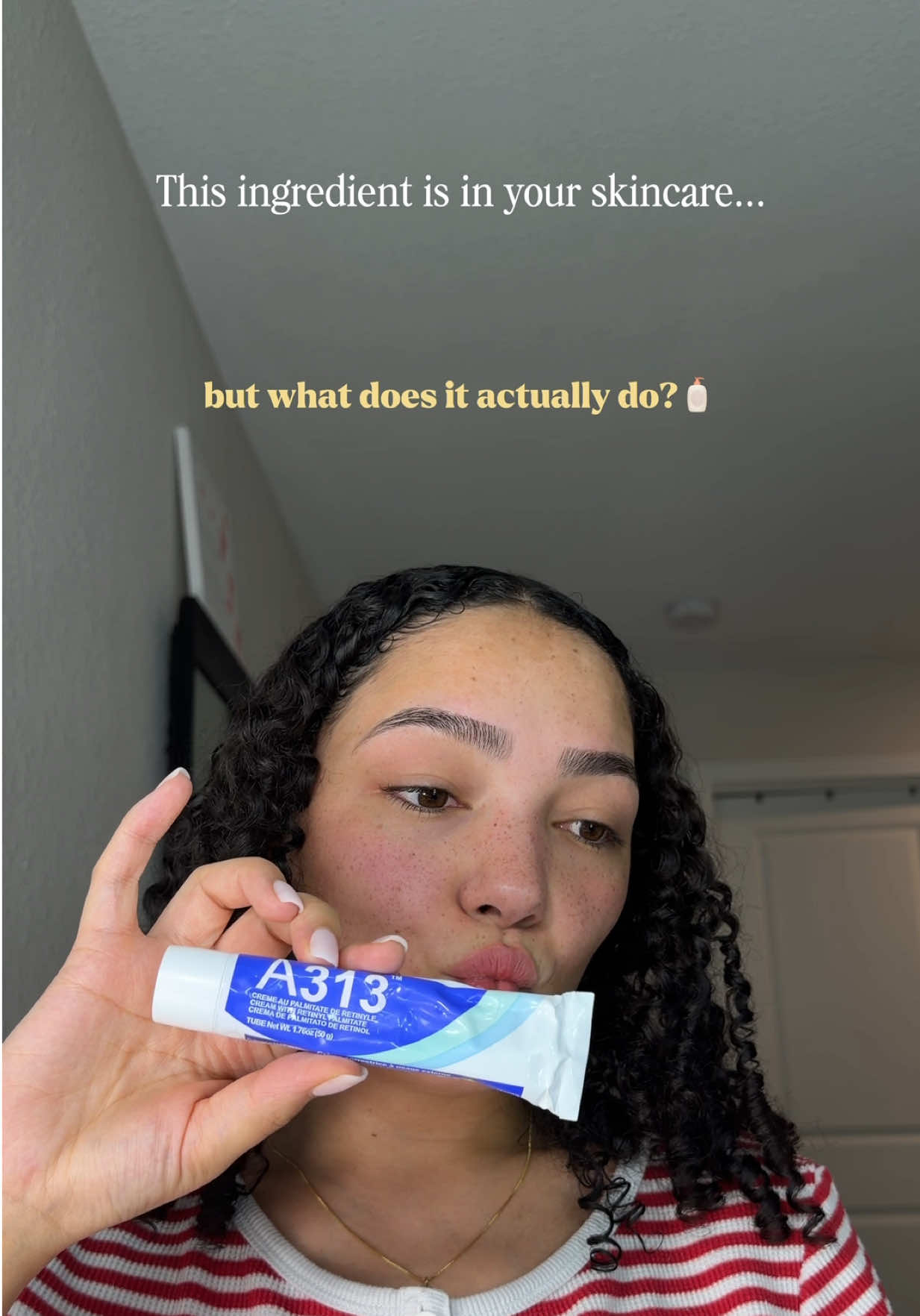 TikTok post by @madysonburgins for French Pharmacy. Caption reads: [...] What should I try/talk about next?....