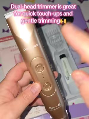 TikTok post by @highvibe44 for Mighty Life. Caption reads: [...] for quick touch-ups and trimming. @Mighty....