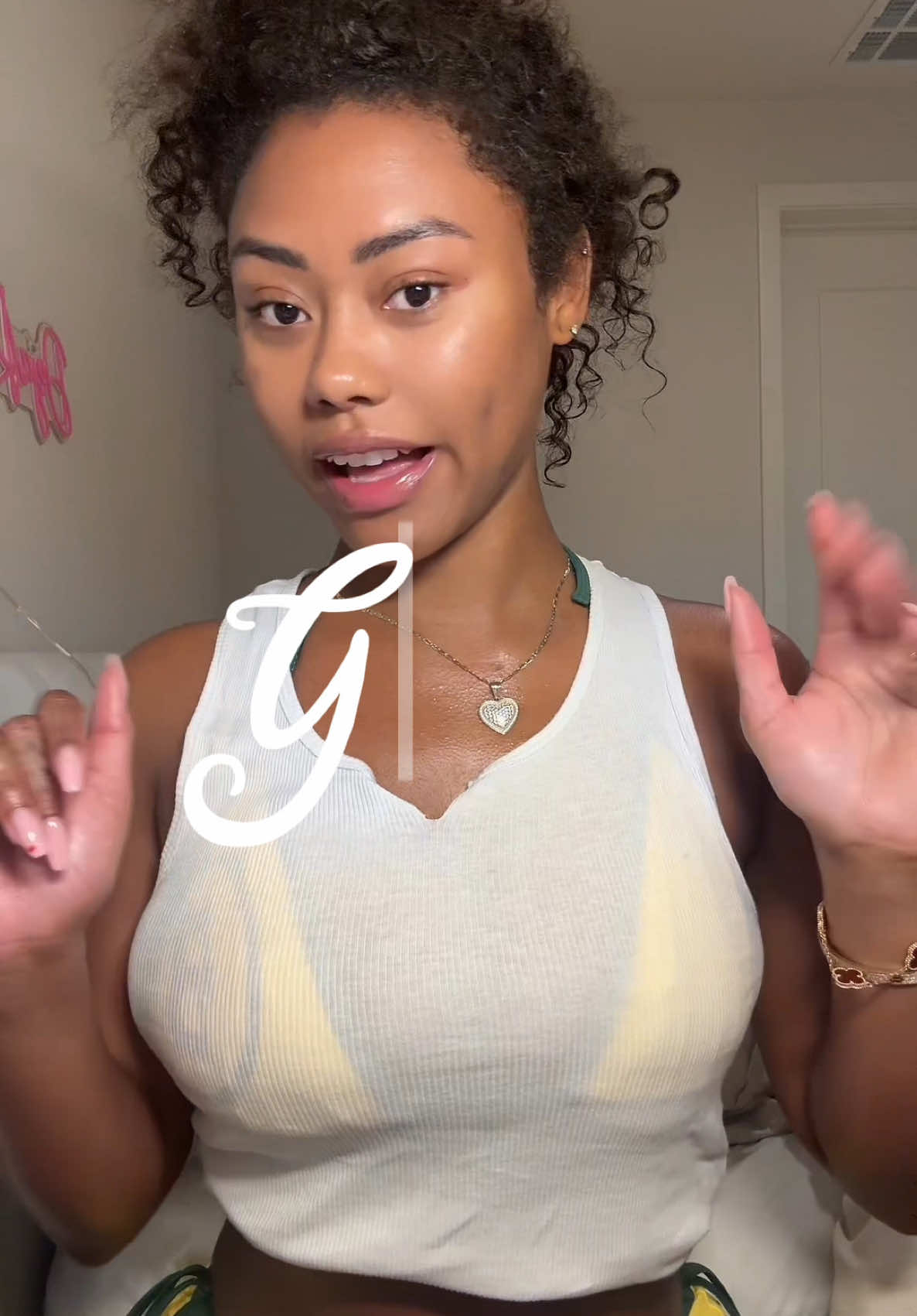 TikTok post by @dejarennaee for LIVE TINTED. Caption reads: Grwm with @livetinted we’re going to raging....