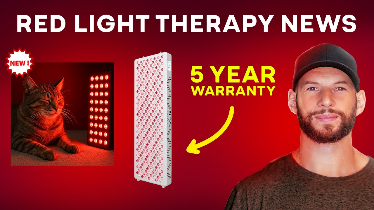 YouTube post by @LightTherapyInsiders for Kineon. Caption reads: Lasers, Libido & Lab Results?! Red Light Therapy....
