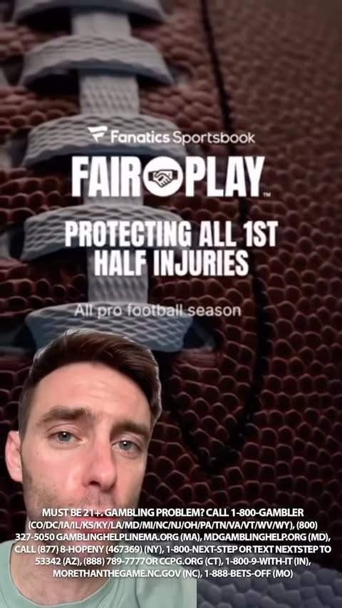 Instagram post by @athlonsports for Fanatics. Caption reads: [...] for the Playoffs was an easy call.....