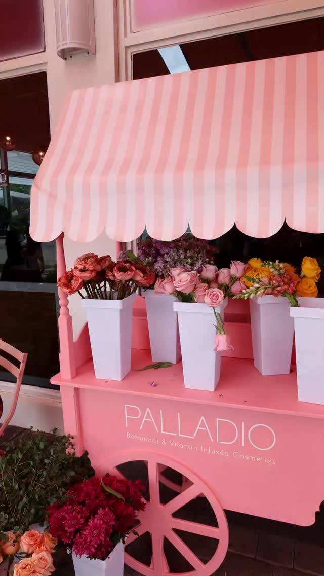 Instagram post by @vivitips__ for Palladio Beauty. Caption reads: Amamos 🩷🥰🩷🥰 @palladiobeauty.